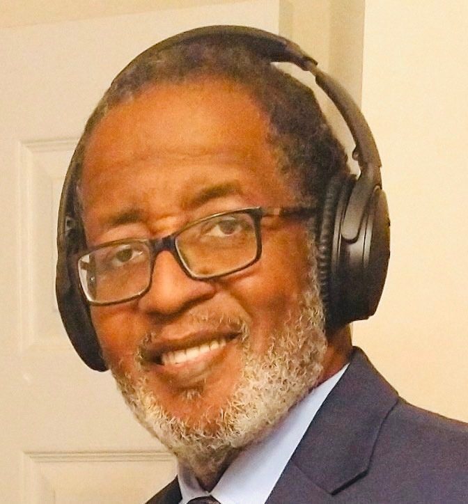 Black Male With Headphones