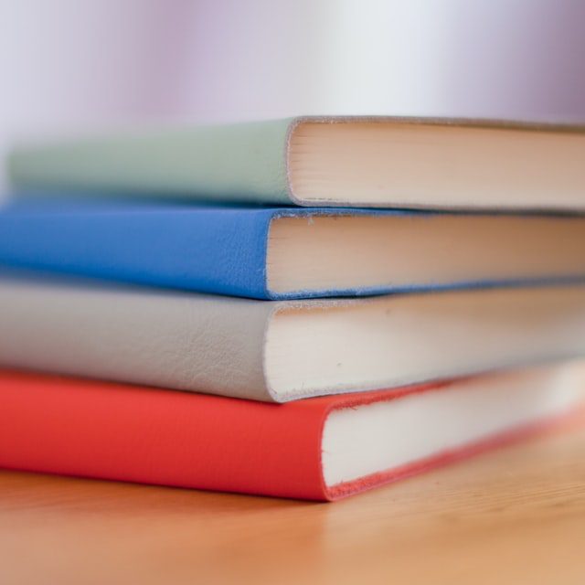 Stack Of Colorful Books