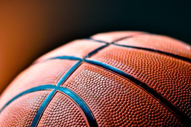 Close-Up Of A Basketball