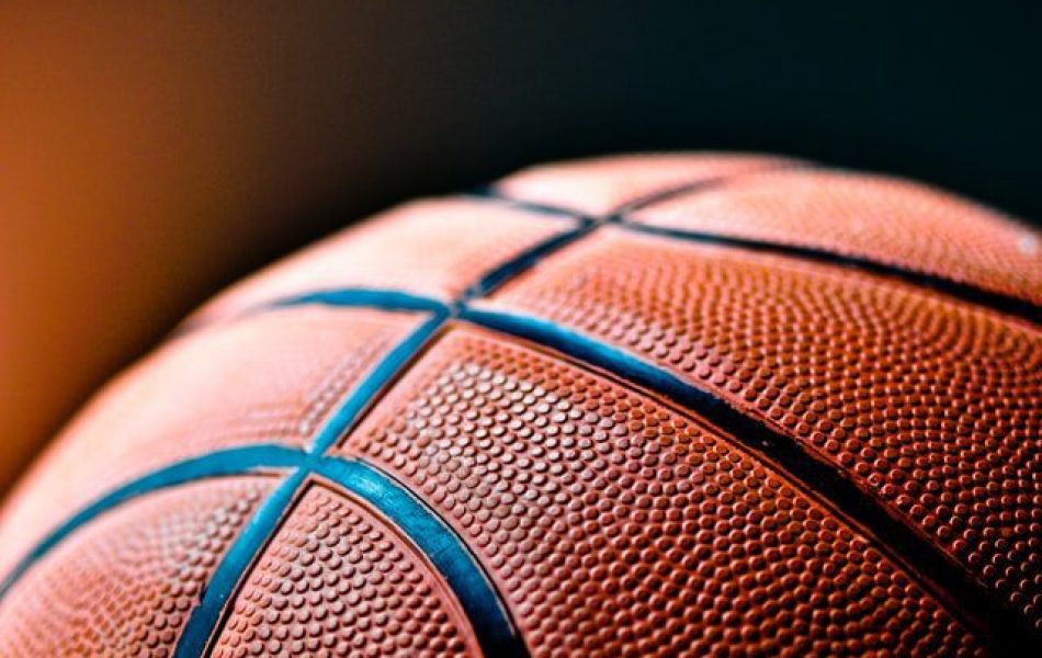 Close-Up Of A Basketball